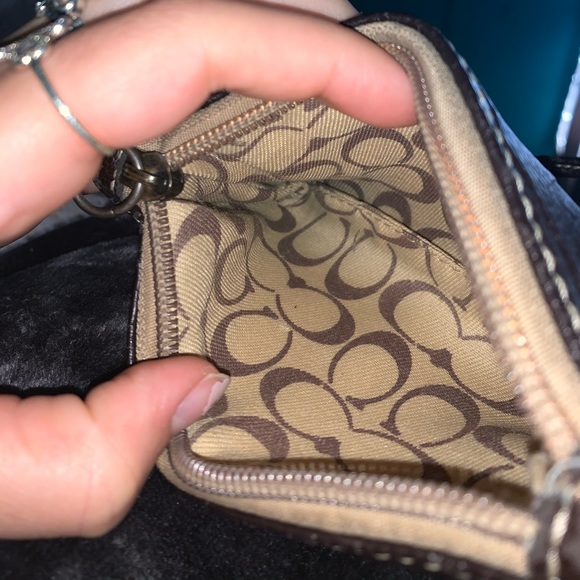 Designer Coach Wristlet Purse - Picture 3 of 3